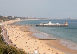 Bournemouth Beach in Dorset